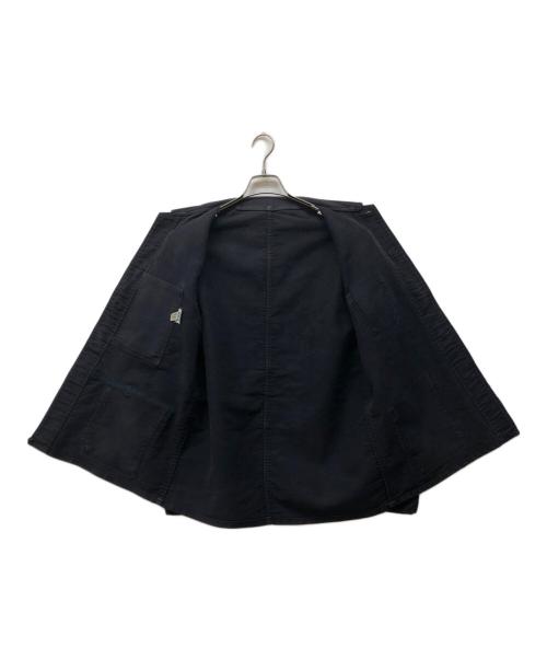 Barbe Bleue（バルブ ブルー）Barbe Bleue (バルブ ブルー) ブラックモールスキンジャケット ブラック サイズ:54の古着・服飾アイテム