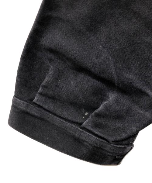 Barbe Bleue（バルブ ブルー）Barbe Bleue (バルブ ブルー) ブラックモールスキンジャケット ブラック サイズ:54の古着・服飾アイテム