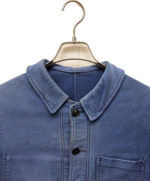 VETVOR（ー）VETVOR (ー) モールスキンジャケット ブルー サイズ:記載無し（実寸サイズをご確認ください）の古着・服飾アイテム