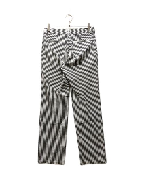 Maison Margiela（メゾンマルジェラ）Maison Margiela (メゾンマルジェラ) ストライプパンツ グレー サイズ:46の古着・服飾アイテム