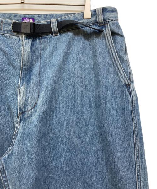 THE NORTHFACE PURPLELABEL（ザ・ノースフェイス パープルレーベル）THE NORTHFACE PURPLELABEL (ザ・ノースフェイス パープルレーベル) Denim Wide Tapered Field Pants インディゴ サイズ:36の古着・服飾アイテム