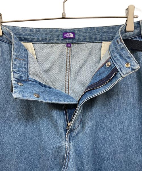 THE NORTHFACE PURPLELABEL（ザ・ノースフェイス パープルレーベル）THE NORTHFACE PURPLELABEL (ザ・ノースフェイス パープルレーベル) Denim Wide Tapered Field Pants インディゴ サイズ:36の古着・服飾アイテム