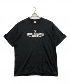 SUPREME×Y'S BY YOHJI YAMAMOTOシュプリーム×）の古着「25FW STAR TEE」｜ブラック