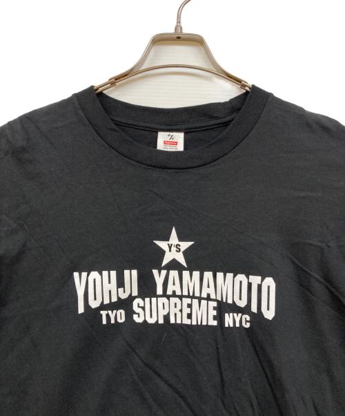 SUPREME（シュプリーム）Supreme (シュプリーム) Y's by YOHJI YAMAMOTO 25FW STAR TEE ブラック サイズ:XLの古着・服飾アイテム