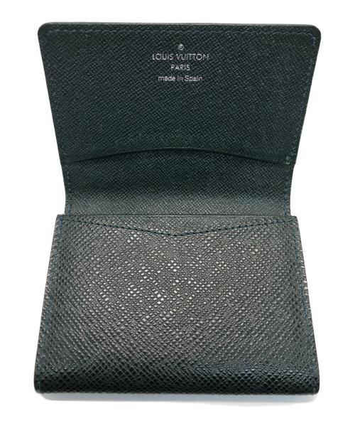 LOUIS VUITTON（ルイ ヴィトン）LOUIS VUITTON (ルイ ヴィトン) カードケース グリーンの古着・服飾アイテム