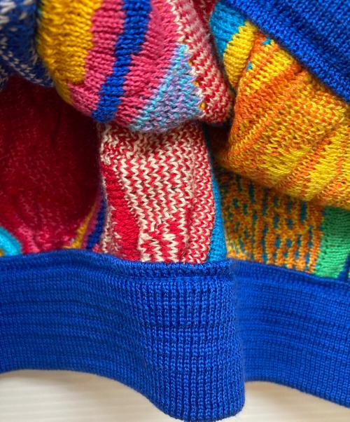 Coogi（クージー）COOGI (クージー) 3Dニット マルチカラー サイズ:Sの古着・服飾アイテム