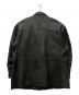 MAISON SPECIAL (メゾンスペシャル) Sheep Leather Prime-Over Pea Coat ブラック サイズ:２：28000円