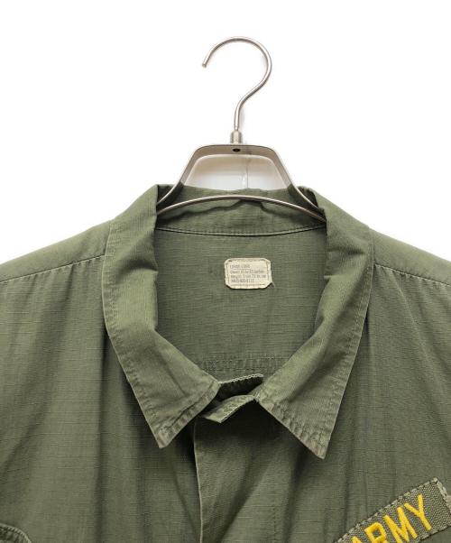 US ARMY（ユーエスアーミー）US ARMY (ユーエスアーミー) 4thジャングルファティーグジャケット グリーン サイズ:41to 45 inchesの古着・服飾アイテム