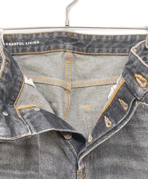 DIESEL（ディーゼル）DIESEL (ディーゼル) D-RISE Relaxed Jeans/ディーライズリラックスジーンズ ブラック サイズ:34/30の古着・服飾アイテム