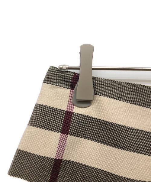 BURBERRY LONDON（バーバリーロンドン）BURBERRY LONDON (バーバリーロンドン) メガチェック ラップスカート ベージュ サイズ:38の古着・服飾アイテム