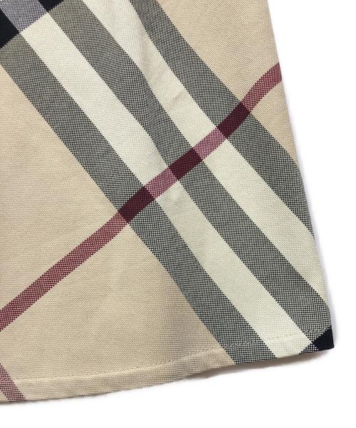 BURBERRY LONDON（バーバリーロンドン）BURBERRY LONDON (バーバリーロンドン) メガチェック ラップスカート ベージュ サイズ:38の古着・服飾アイテム
