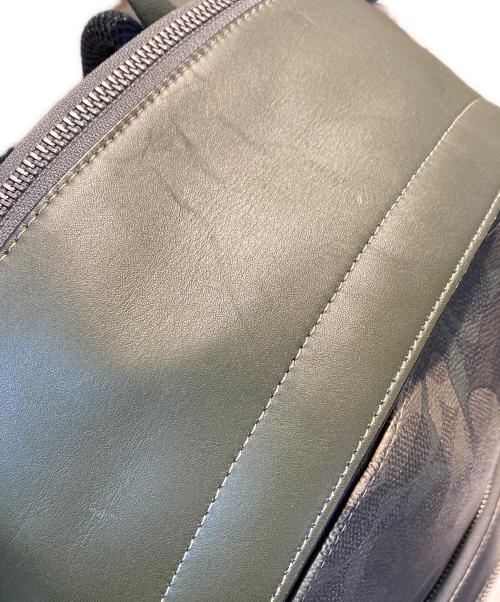 COACH（コーチ）COACH (コーチ) ウエスト バックパック・シグネチャー キャンバス・カモ プリント グリーンの古着・服飾アイテム