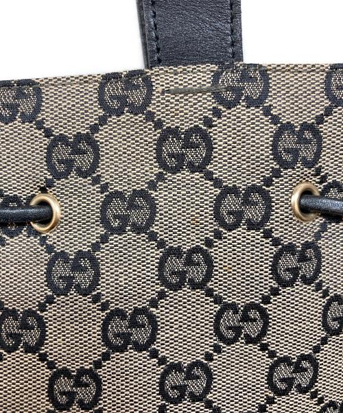 GUCCI（グッチ）GUCCI (グッチ) GGキャンバス トートバッグ ベージュの古着・服飾アイテム