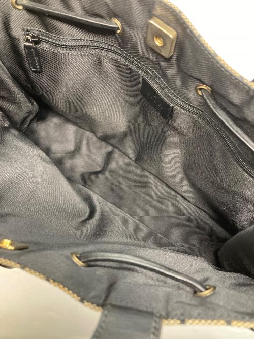 GUCCI（グッチ）GUCCI (グッチ) GGキャンバス トートバッグ ベージュの古着・服飾アイテム