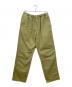stussy（ステューシー）の古着「Brushed Beach pants/ブラッシュドビーチパンツ」｜グリーン