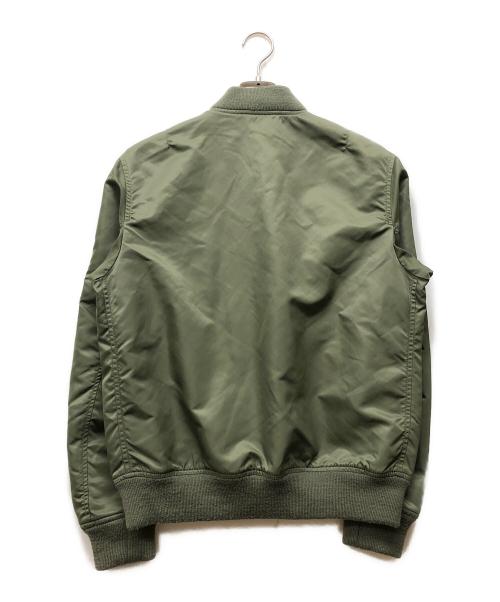 POLO RALPH LAUREN（ポロ・ラルフローレン）POLO RALPH LAUREN (ポロ・ラルフローレン) MA-1ジャケット カーキ サイズ:Sの古着・服飾アイテム