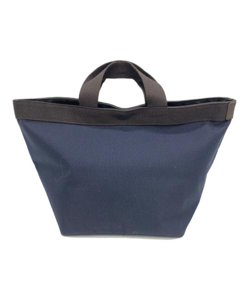 Herve Chapelier（エルベシャプリエ）Herve Chapelier (エルベシャプリエ) コーデュラナイロン・舟型トート M ネイビー×モカの古着・服飾アイテム