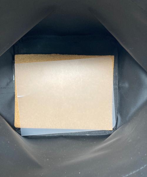 Herve Chapelier（エルベシャプリエ）Herve Chapelier (エルベシャプリエ) コーデュラナイロン・舟型トート M ネイビー×モカの古着・服飾アイテム