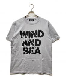 WIND AND SEA（ウィンダンシー）の古着「Tシャツ」｜ライトグレー