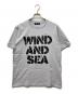 WIND AND SEA（ウィンダンシー）の古着「Tシャツ」｜ライトグレー