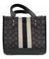 COACH (コーチ) デンプシー トート 22 シグネチャー ジャカード ウィズ ストライプ アンド コーチ パッチ グレー：13000円