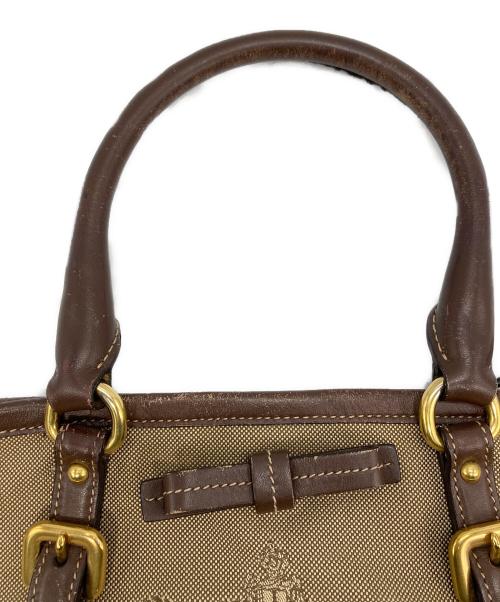 PRADA（プラダ）PRADA (プラダ) 2WAYショルダーバッグ ベージュの古着・服飾アイテム