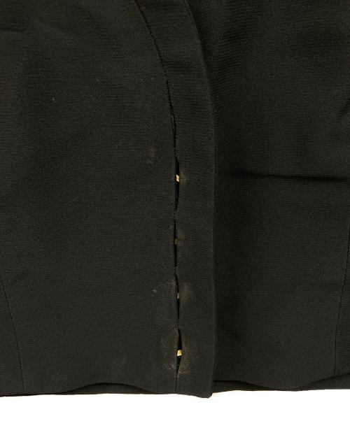 Christian Dior BOUTIQUE（クリスチャン ディオールブティック）Christian Dior BOUTIQUE (クリスチャン ディオールブティック) オールドビッグボタンセットアップ ブラック サイズ:38の古着・服飾アイテム