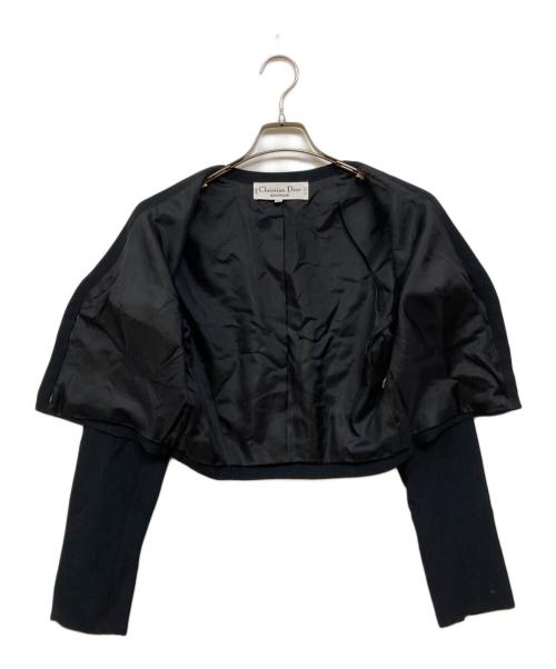 Christian Dior BOUTIQUE（クリスチャン ディオールブティック）Christian Dior BOUTIQUE (クリスチャン ディオールブティック) オールドビッグボタンセットアップ ブラック サイズ:38の古着・服飾アイテム
