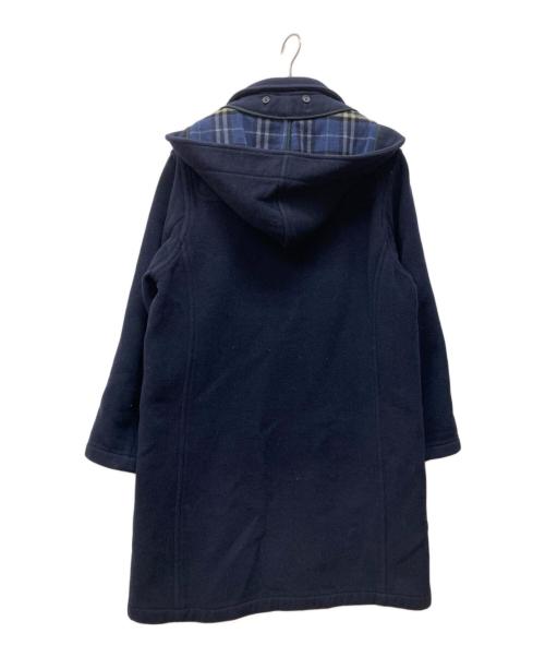 BURBERRY LONDON（バーバリーロンドン）BURBERRY LONDON (バーバリーロンドン) ノヴァチェックライニング フーデッドコート ネイビー サイズ:XLの古着・服飾アイテム