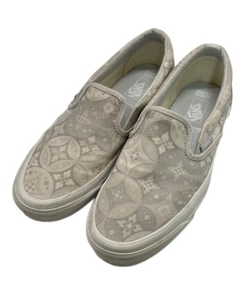 VANS VAULT（バンズボルト）VANS VAULT (バンズボルト) KITH (キス) Classic Slip-On LX アイボリー サイズ:26.5の古着・服飾アイテム
