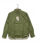 BEAMS PLUSビームスプラス）の古着「BD F FLANNEL」｜グリーン