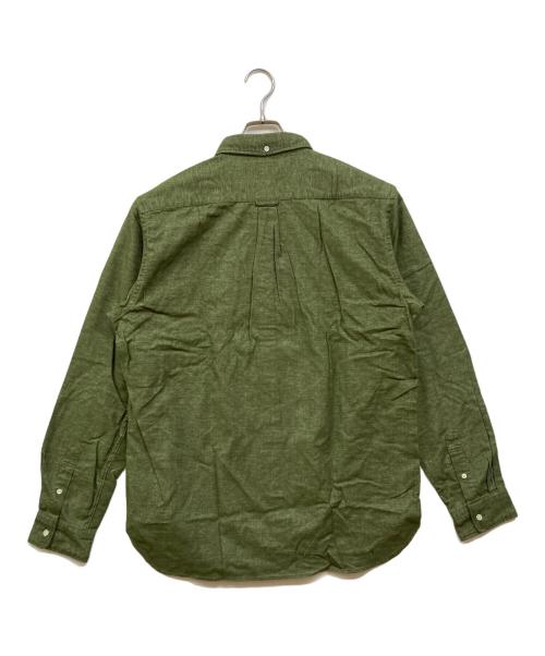 BEAMS PLUS（ビームスプラス）BEAMS PLUS (ビームスプラス) BD F FLANNEL グリーン サイズ:XLの古着・服飾アイテム