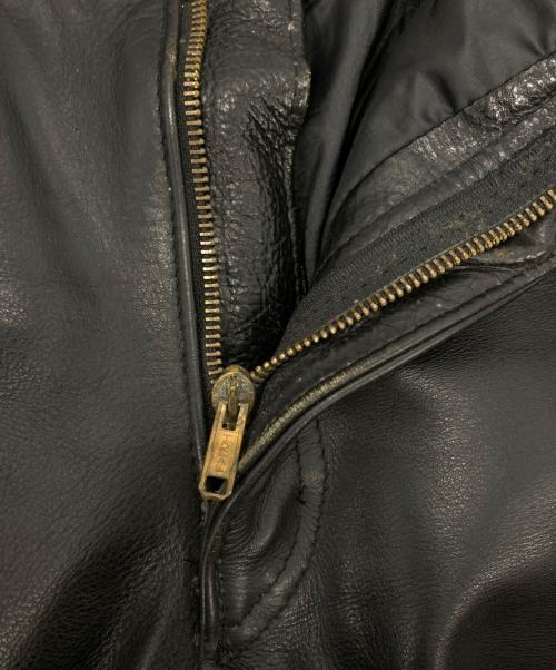 Schott（ショット）Schott (ショット) レザーパンツ ブラック サイズ:28の古着・服飾アイテム