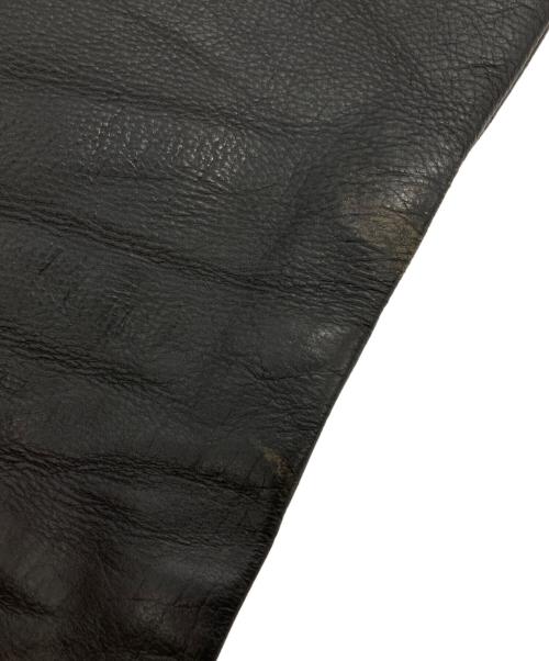 Schott（ショット）Schott (ショット) レザーパンツ ブラック サイズ:28の古着・服飾アイテム