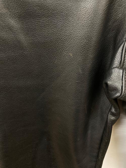 Schott（ショット）Schott (ショット) レザーパンツ ブラック サイズ:28の古着・服飾アイテム