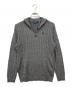 POLO RALPH LAUREN (ポロ・ラルフローレン) ハーフジップケーブルニット グレー サイズ:XL：12000円