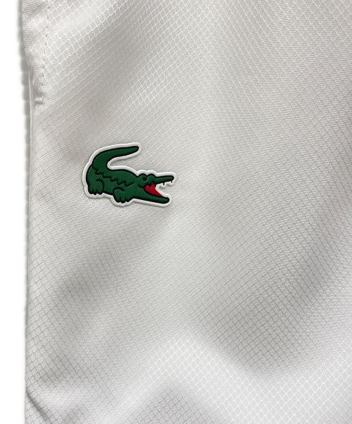 LACOSTE（ラコステ）LACOSTE (ラコステ) シグナルフラッグサイドライントラックパンツ ホワイト サイズ:Lの古着・服飾アイテム