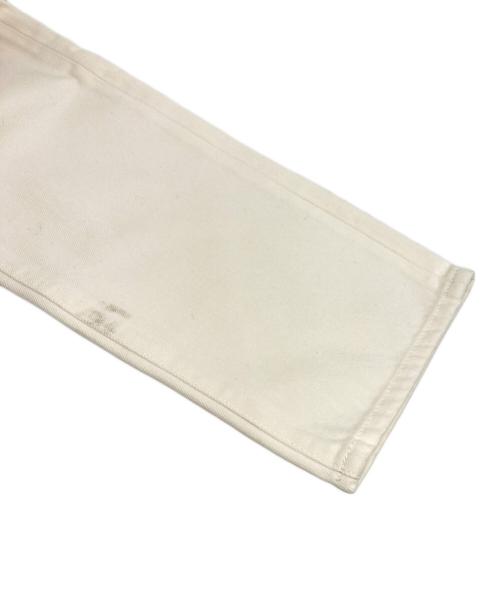 LACOSTE（ラコステ）LACOSTE (ラコステ) デニムパンツ ホワイト サイズ:34の古着・服飾アイテム