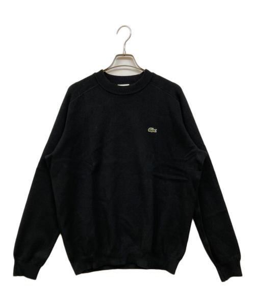 LACOSTE LIVE（ラコステライブ）LACOSTE LIVE (ラコステライブ) ニット ブラック サイズ:Lの古着・服飾アイテム