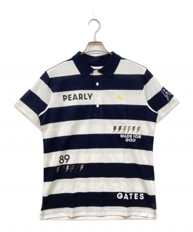中古・古着通販】PEARLY GATES (パーリーゲイツ) ポロシャツ ネイビー