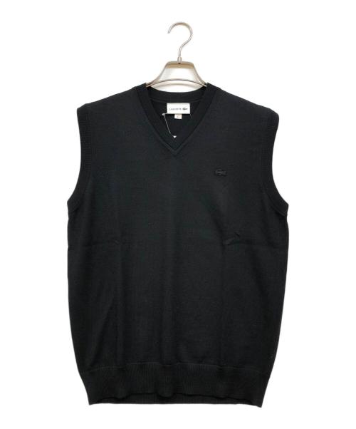 LACOSTE（ラコステ）LACOSTE (ラコステ) ニット ブラック サイズ:Lの古着・服飾アイテム