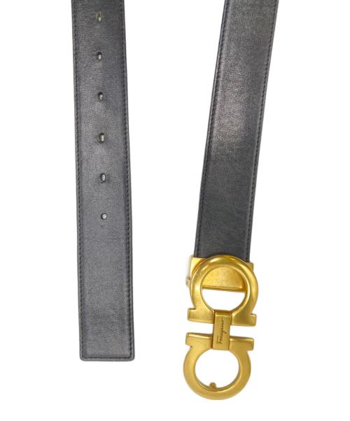 Salvatore Ferragamo（サルヴァトーレ フェラガモ）Salvatore Ferragamo (サルヴァトーレ フェラガモ) ガンチーニベルト ブラックの古着・服飾アイテム