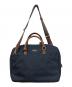 WONDER BAGGAGE (ワンダーバゲージ) GOODMANS ブリーフケース ネイビー×ブラウン：6000円