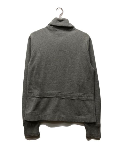 POLO RALPH LAUREN（ポロ・ラルフローレン）POLO RALPH LAUREN (ポロ・ラルフローレン) POLOパッチ ショールカラーカーディガン グレー サイズ:Lの古着・服飾アイテム