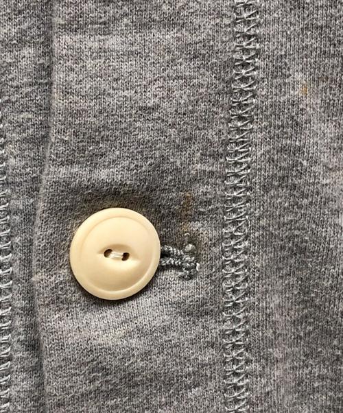 POLO RALPH LAUREN（ポロ・ラルフローレン）POLO RALPH LAUREN (ポロ・ラルフローレン) POLOパッチ ショールカラーカーディガン グレー サイズ:Lの古着・服飾アイテム