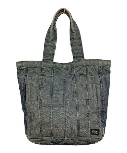 PORTER（ポーター）PORTER (ポーター) DEEPER トートバッグ インディゴの古着・服飾アイテム