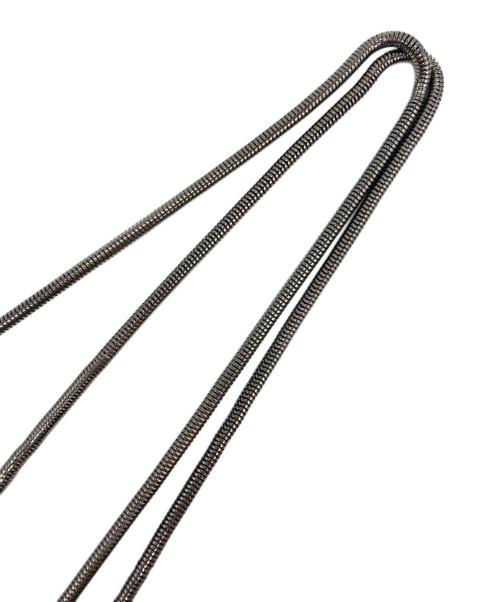 Hysteric Glamour（ヒステリックグラマー）Hysteric Glamour (ヒステリックグラマー) SATISFACTION メタルメッシュサコッシュ ブラックの古着・服飾アイテム