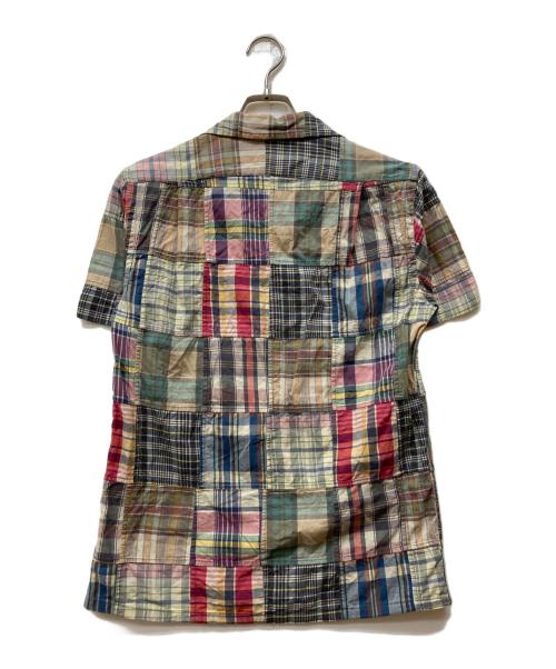 POLO RALPH LAUREN（ポロ・ラルフローレン）POLO RALPH LAUREN (ポロ・ラルフローレン) パッチワークオープンカラーシャツ マルチカラー サイズ:XSの古着・服飾アイテム