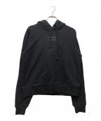 DIESELディーゼル）の古着「F-REGGY HOOD N-FOIL」｜ブラック