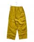 中川政七商店 (ナカガワマサシチショウテン) 麻の高密度織 タックパンツ イエロー サイズ:記載無し（実寸サイズをご確認ください）：10000円